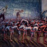 Oil on canvas, 205x400cm