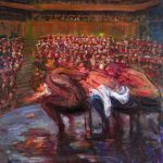 Oil on canvas, 140x140cm