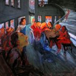 Oil on canvas, 150x150cm
