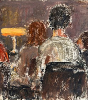 Oil on paper,30x40cm,2024