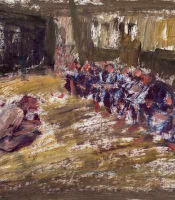 Oil on paper,24x35cm.2023