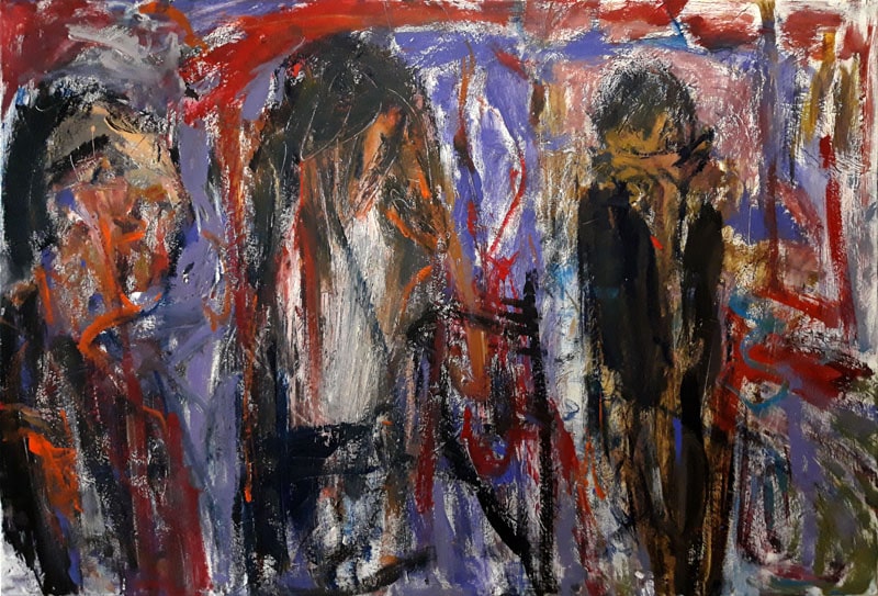 oil on canvas 100x150cm