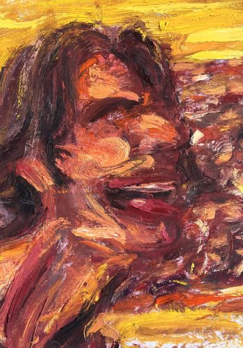 Oil on paper,30x40cm,2024