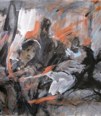 Acrylic on cardboard,50x70cm,2016
