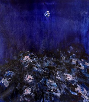 Watercolor on canvas,75x90cm,2025