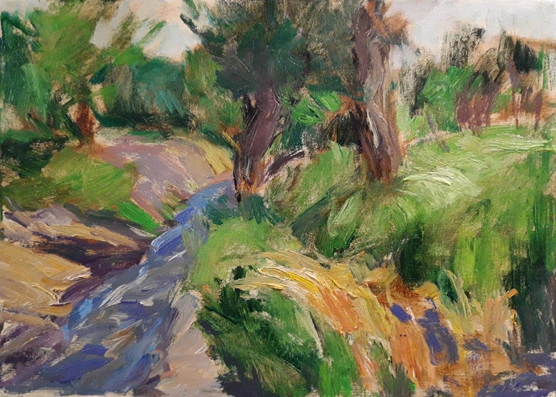 Oil on canvas,30x40cm,2017
